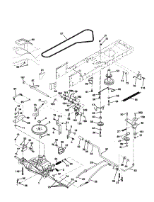 Drive parts for Craftsman Front-Engine Lawn Tractor 917258790 from AppliancePartsPros.com