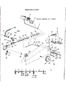 16 Garden Tractor / Main Frame, Dash, Grill parts for Craftsman Front-Engine Lawn Tractor 91725880 from AppliancePartsPros.com