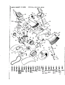 16 Garden Tractor / Steering And Final Drive parts for Craftsman Front-Engine Lawn Tractor 91725882 from AppliancePartsPros.com