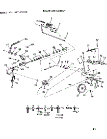16 Tractor / Brake And Clutch parts for Craftsman Front-Engine Lawn Tractor 91725882 from AppliancePartsPros.com
