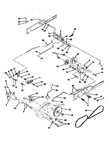 Ground Drive parts for Craftsman Front-Engine Lawn Tractor 917258861 from AppliancePartsPros.com