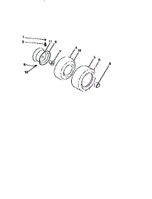 Wheels And Tires parts for Craftsman Front-Engine Lawn Tractor 917258861 from AppliancePartsPros.com