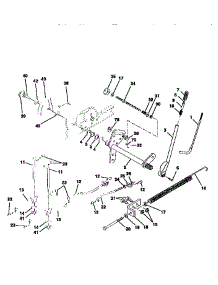 Lift Assembly parts for Craftsman Front-Engine Lawn Tractor 917258861 from AppliancePartsPros.com