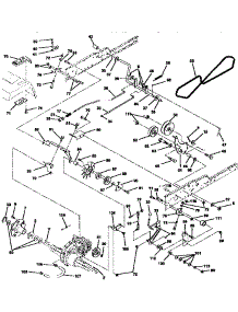 Ground Drive parts for Craftsman Front-Engine Lawn Tractor 917258872 from AppliancePartsPros.com