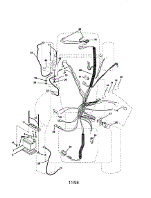 Electrical parts for Craftsman Front-Engine Lawn Tractor 917258873 from AppliancePartsPros.com