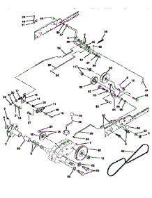 Ground Drive parts for Craftsman Front-Engine Lawn Tractor 917258880 from AppliancePartsPros.com