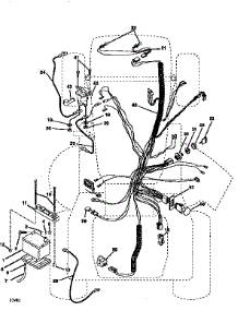 Electrical parts for Craftsman Front-Engine Lawn Tractor 917258890 from AppliancePartsPros.com
