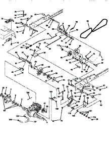 Ground Drive parts for Craftsman Front-Engine Lawn Tractor 917258890 from AppliancePartsPros.com