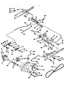 Ground Drive parts for Craftsman Front-Engine Lawn Tractor 917258901 from AppliancePartsPros.com