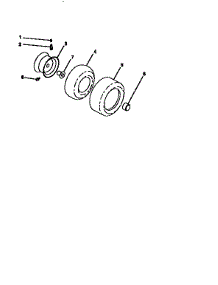 Wheels And Tires parts for Craftsman Front-Engine Lawn Tractor 917258901 from AppliancePartsPros.com