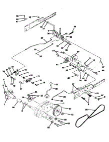 Ground Drive parts for Craftsman Front-Engine Lawn Tractor 917258903 from AppliancePartsPros.com