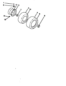 Wheels And Tirew parts for Craftsman Front-Engine Lawn Tractor 917258903 from AppliancePartsPros.com