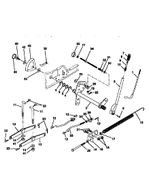 Lift Assembly parts for Craftsman Front-Engine Lawn Tractor 917258904 from AppliancePartsPros.com