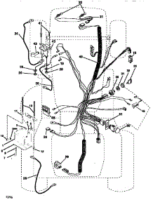 Electrical parts for Craftsman Front-Engine Lawn Tractor 917258910 from AppliancePartsPros.com