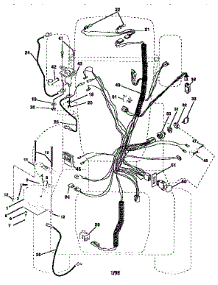 Electrical parts for Craftsman Front-Engine Lawn Tractor 917258911 from AppliancePartsPros.com