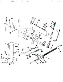 Lift Assembly parts for Craftsman Front-Engine Lawn Tractor 917258911 from AppliancePartsPros.com