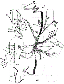 Electrical parts for Craftsman Front-Engine Lawn Tractor 917258912 from AppliancePartsPros.com