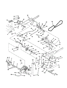 Ground Drive parts for Craftsman Front-Engine Lawn Tractor 917258914 from AppliancePartsPros.com