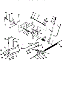 Lift Assembly parts for Craftsman Front-Engine Lawn Tractor 917258921 from AppliancePartsPros.com