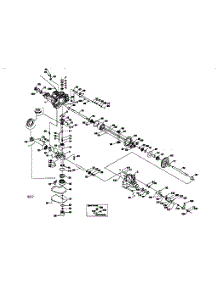 Hydro Gear Transaxle-314-3000 parts for Craftsman Complete Deck 917258940 from AppliancePartsPros.com