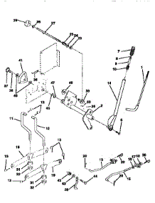 Mower Lift parts for Craftsman Complete Deck 917258940 from AppliancePartsPros.com
