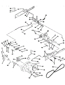 Ground Drive parts for Craftsman Front-Engine Lawn Tractor 917258960 from AppliancePartsPros.com