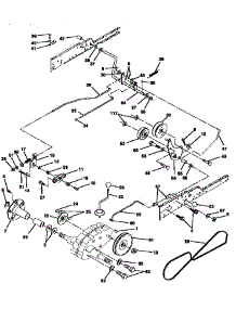 Ground Drive parts for Craftsman Front-Engine Lawn Tractor 917258961 from AppliancePartsPros.com