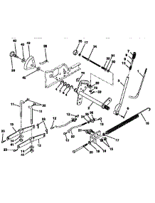 Lift Assembly parts for Craftsman Front-Engine Lawn Tractor 917258961 from AppliancePartsPros.com