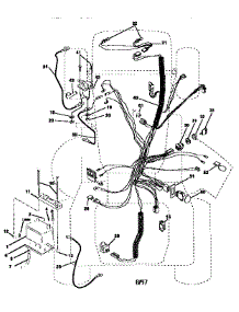 Electrical parts for Craftsman Front-Engine Lawn Tractor 917258971 from AppliancePartsPros.com