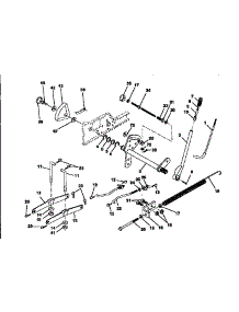 Lift Assembly parts for Craftsman Front-Engine Lawn Tractor 917258971 from AppliancePartsPros.com