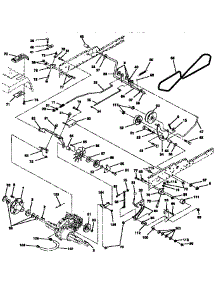 Ground Drive parts for Craftsman Front-Engine Lawn Tractor 917258972 from AppliancePartsPros.com