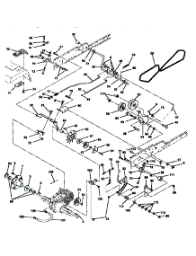 Ground Drive parts for Craftsman Front-Engine Lawn Tractor 917258973 from AppliancePartsPros.com