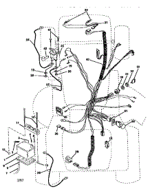 Electrical parts for Craftsman Front-Engine Lawn Tractor 917258980 from AppliancePartsPros.com