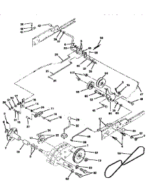 Ground Drive parts for Craftsman Front-Engine Lawn Tractor 917258980 from AppliancePartsPros.com