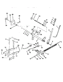 Lift Assembly parts for Craftsman Front-Engine Lawn Tractor 917258990 from AppliancePartsPros.com
