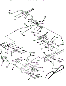 Ground Drive parts for Craftsman Front-Engine Lawn Tractor 917259001 from AppliancePartsPros.com