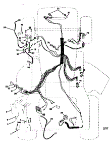 Electrical parts for Craftsman Front-Engine Lawn Tractor 917259020 from AppliancePartsPros.com