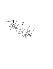 Wheels And Tires parts for Craftsman Front-Engine Lawn Tractor 917259022 from AppliancePartsPros.com