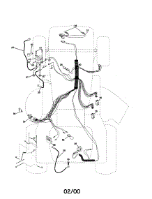 Electrical parts for Craftsman Front-Engine Lawn Tractor 917259070 from AppliancePartsPros.com