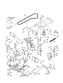 Drive parts for Craftsman Front-Engine Lawn Tractor 917259070 from AppliancePartsPros.com