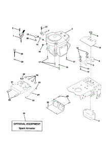 Engine parts for Craftsman Front-Engine Lawn Tractor 917259070 from AppliancePartsPros.com