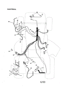 Electrical parts for Craftsman Front-Engine Lawn Tractor 917259071 from AppliancePartsPros.com