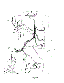 Electrical parts for Craftsman Front-Engine Lawn Tractor 917259080 from AppliancePartsPros.com