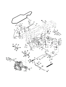 Drive parts for Craftsman Front-Engine Lawn Tractor 917259121 from AppliancePartsPros.com