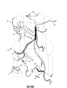 Electrical parts for Craftsman Front-Engine Lawn Tractor 917259150 from AppliancePartsPros.com