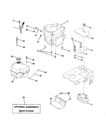 Engine parts for Craftsman Front-Engine Lawn Tractor 917259150 from AppliancePartsPros.com