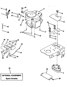 Engine parts for Craftsman Front-Engine Lawn Tractor 917259161 from AppliancePartsPros.com
