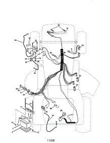 Electrical parts for Craftsman Front-Engine Lawn Tractor 917259162 from AppliancePartsPros.com
