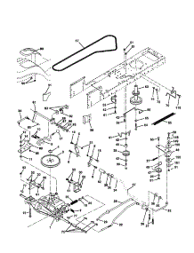 Drive parts for Craftsman Front-Engine Lawn Tractor 917259162 from AppliancePartsPros.com