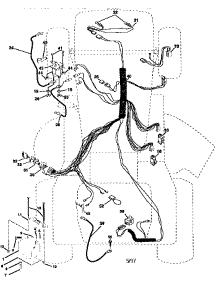 Electrical parts for Craftsman Front-Engine Lawn Tractor 917259170 from AppliancePartsPros.com